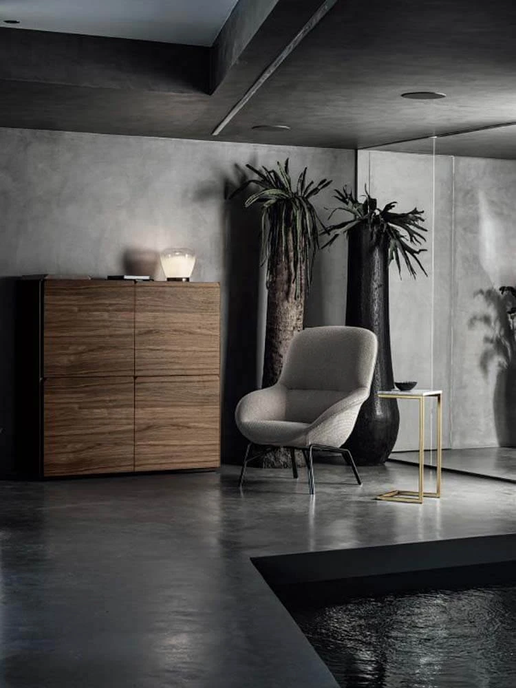 Кресло Long Island armchair — Bontempi, нубук, фото 2