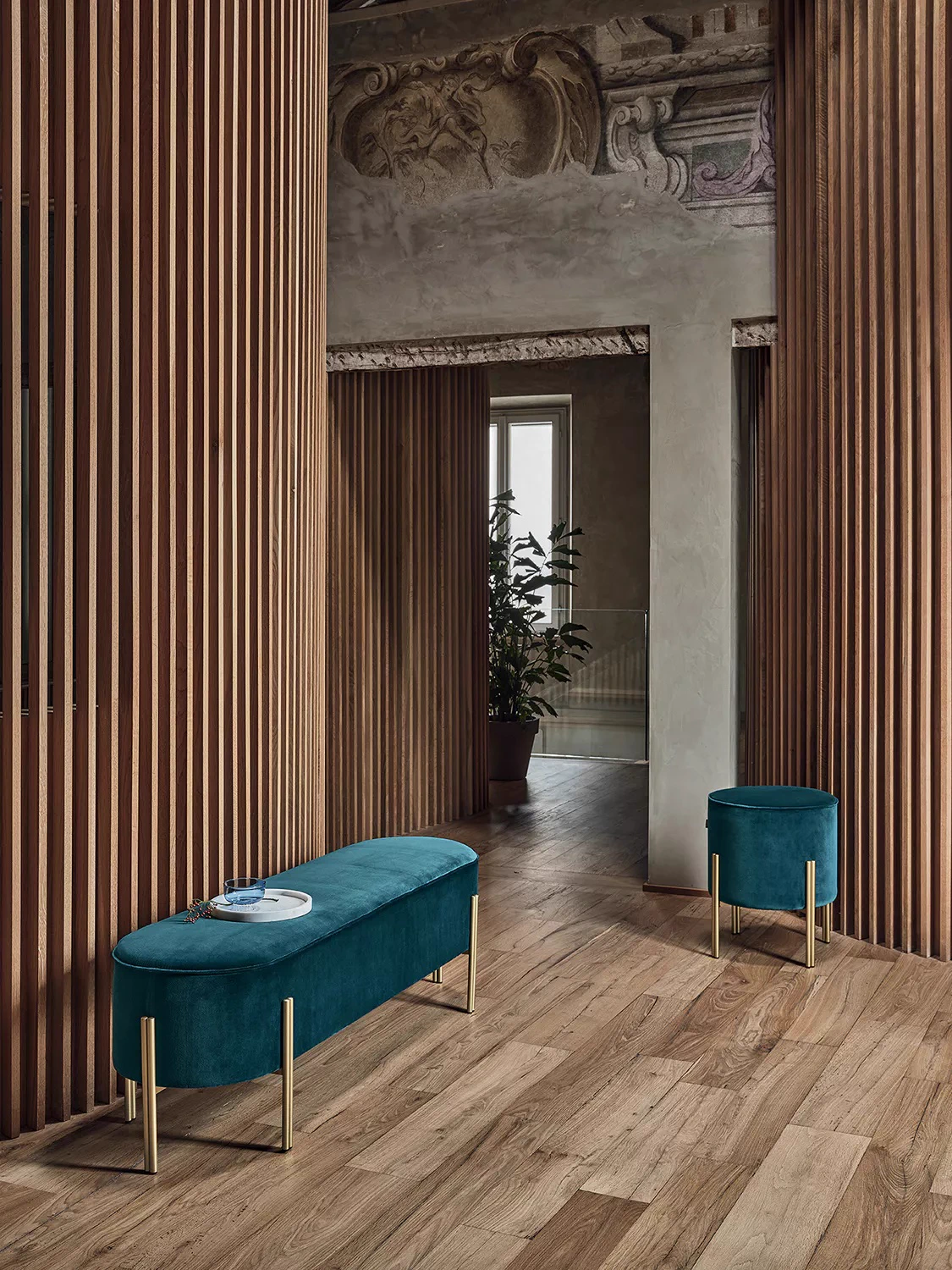Банкетка Puffoso Bench — Bontempi, кожа, фото 2