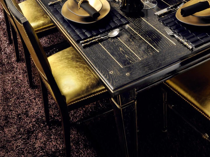 Стол Jaipur gold — Brummel Cucine Srl, дерево, фото 2