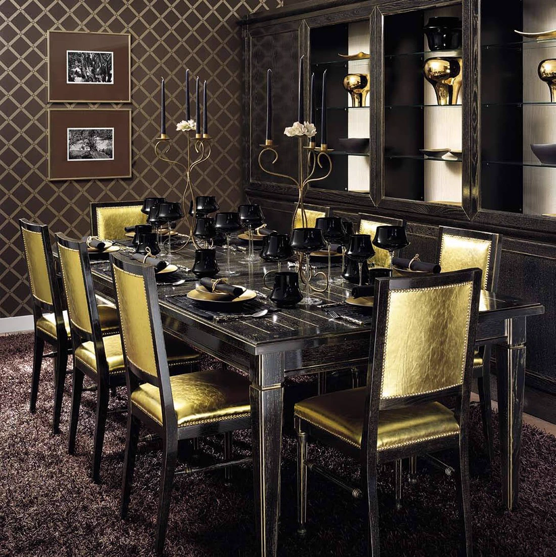 Стол Jaipur gold — Brummel Cucine Srl, дерево