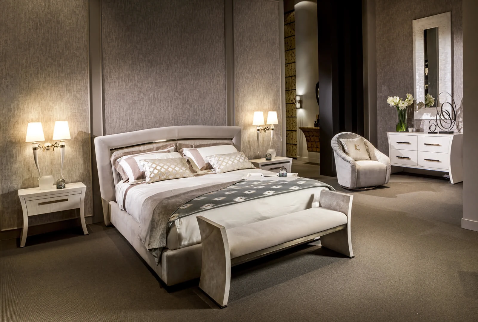 Кровать Portofino Plisse — Cantori, фото 2