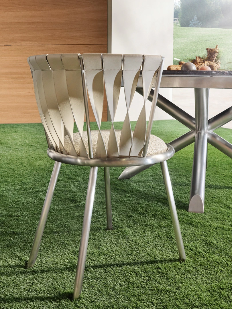 Стул Twist — Cantori, кожа, фото 3