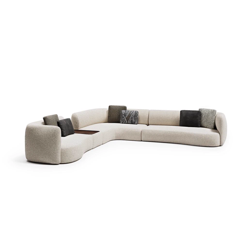 Диван Cloud Modular Sofa — Capital, кожа, фото 3