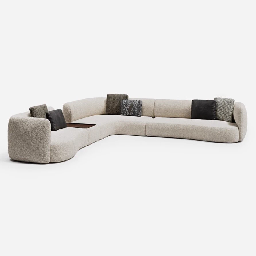 Диван Cloud Modular Sofa — Capital, кожа