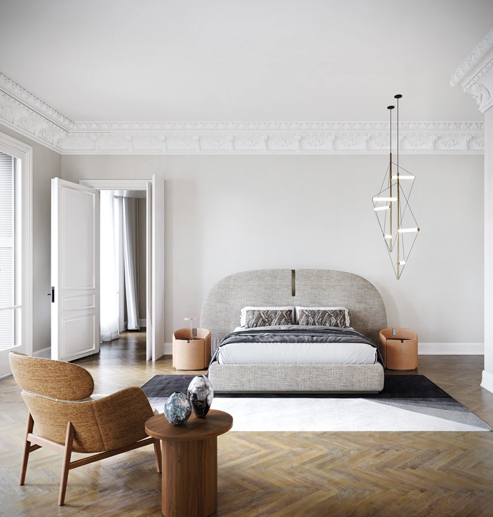 Кровать Suite — Capital, кожа, фото 4