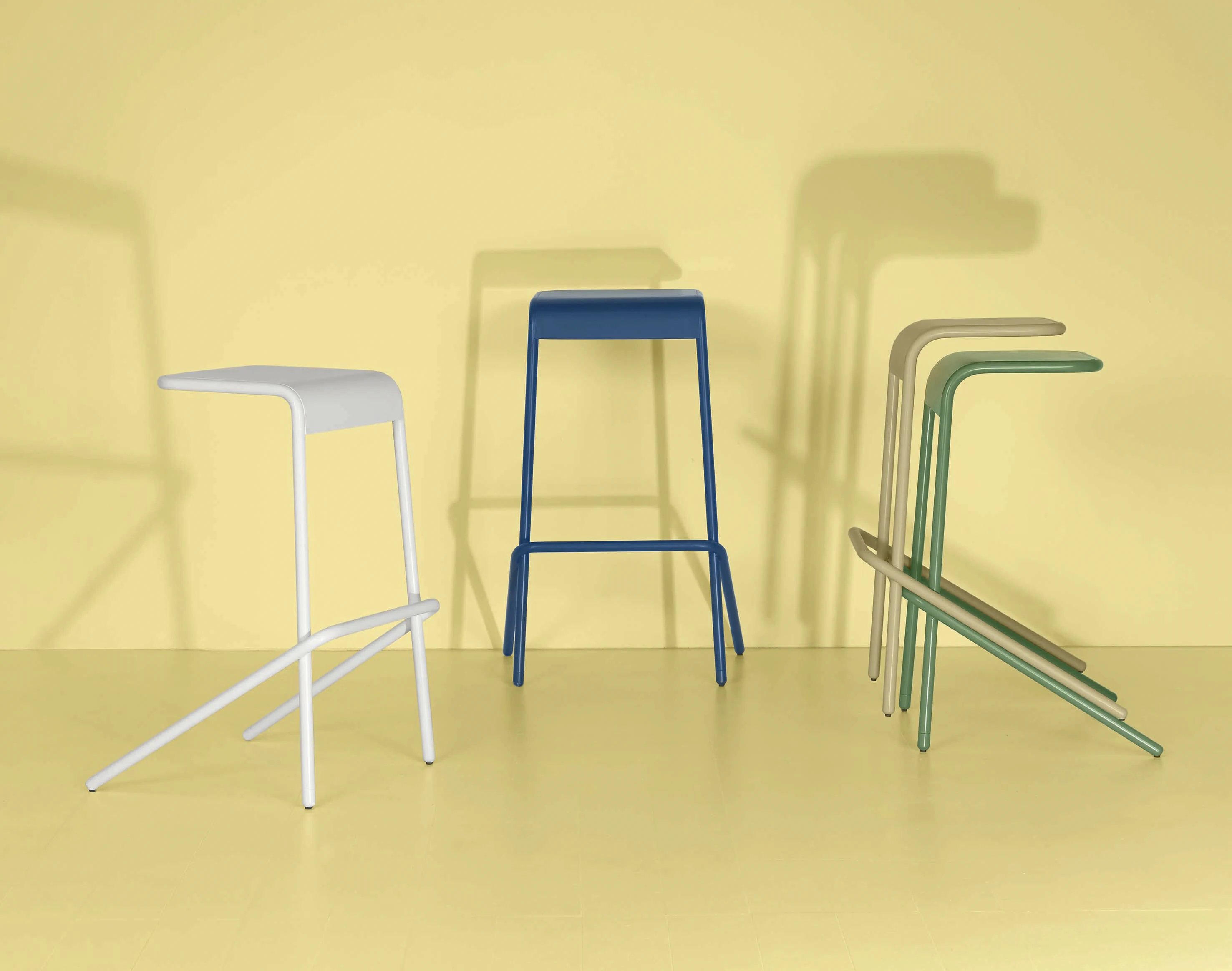 Барный стул Alodia — Cappellini, металл, фото 4