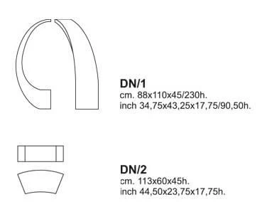 Диван And — Cappellini, металл, фото 4