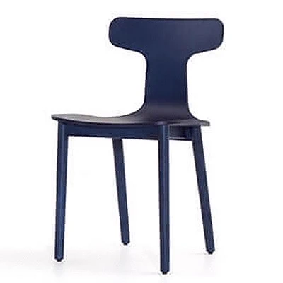 Каркас и наполнение: дерево. Современный дизайн Стул Bac One — Cappellini, кожа
