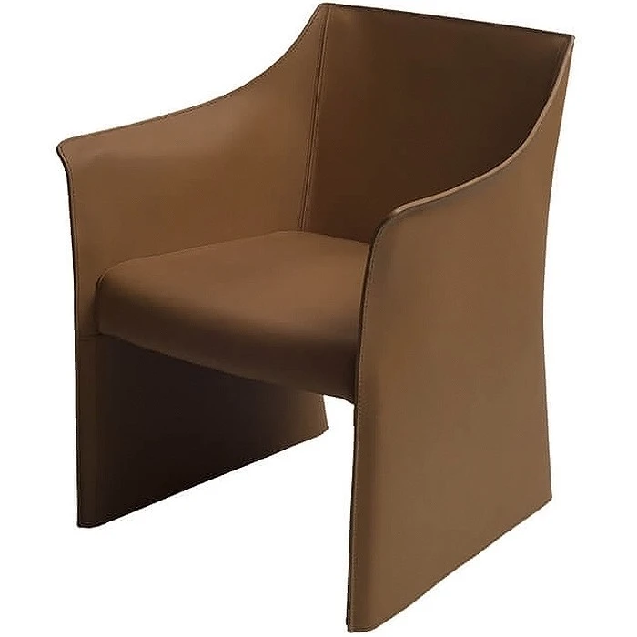 Кресло Cap 2 — Cappellini, кожа