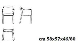 Кресло Cap — Cappellini, кожа, фото 6