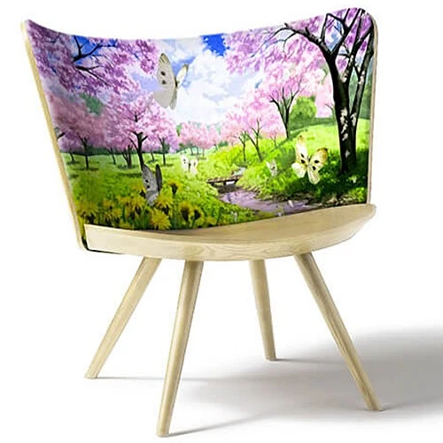 Кресло Embroidery — Cappellini, текстиль