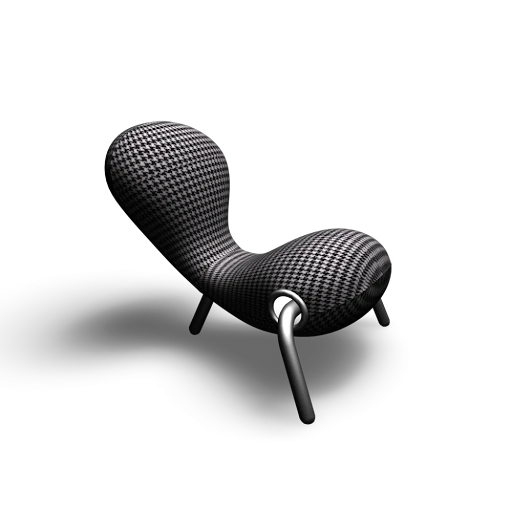 Кресло Embryo — Cappellini, текстиль, фото 3