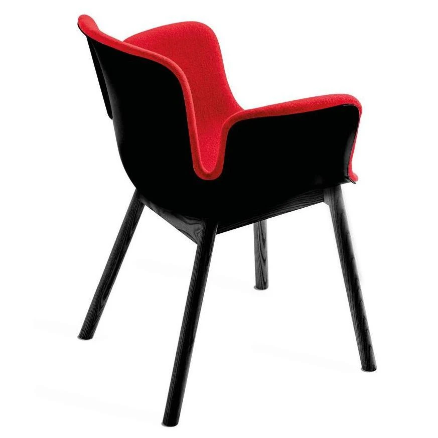 Современный дизайн Кресло Juli Comfort — Cappellini, кожа