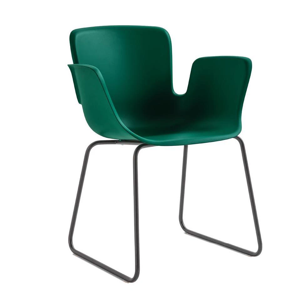Стул Juli Plastic 2020 — Cappellini, кожа