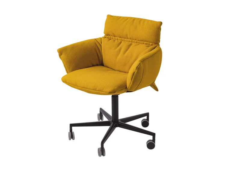Современный дизайн Стул Lud'ina — Cappellini, кожа, фото 4