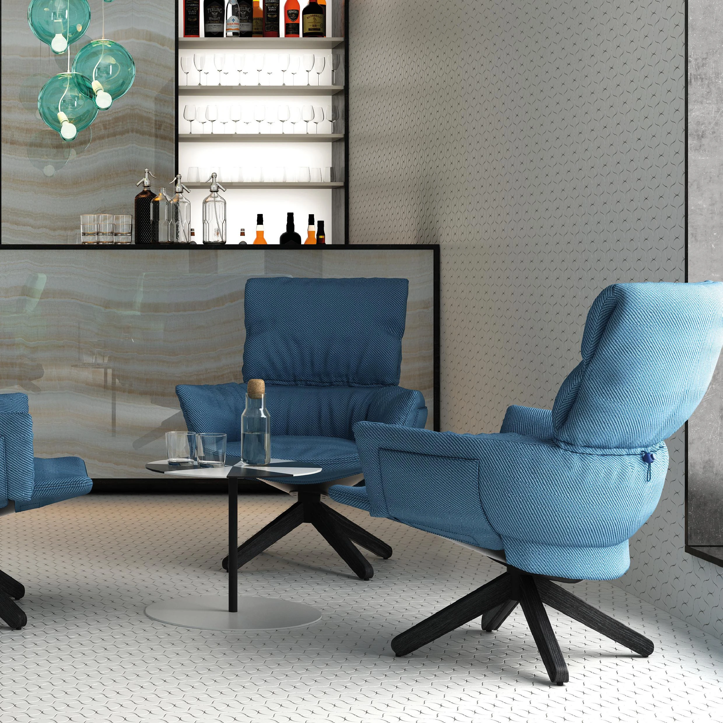 Кресло Lud’o Lounge — Cappellini, кожа, фото 5