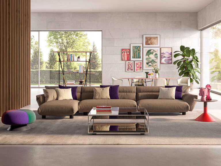 Диван Lud'o — Cappellini, ткань, фото 3