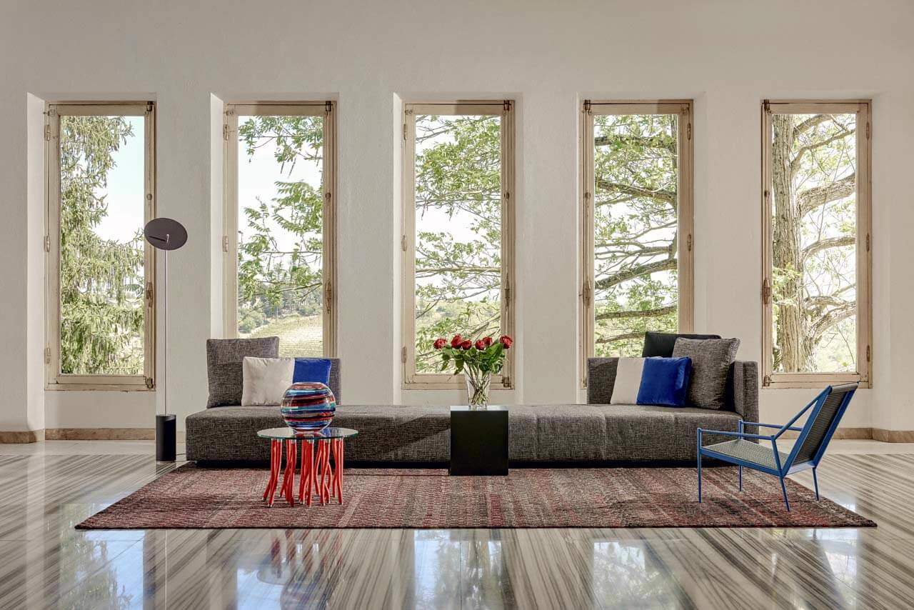 Диван Mill — Cappellini, кожа, фото 4
