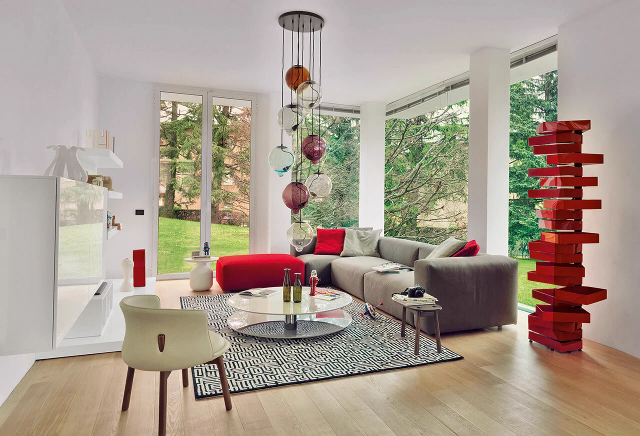 Диван Oblong — Cappellini, кожа, фото 5