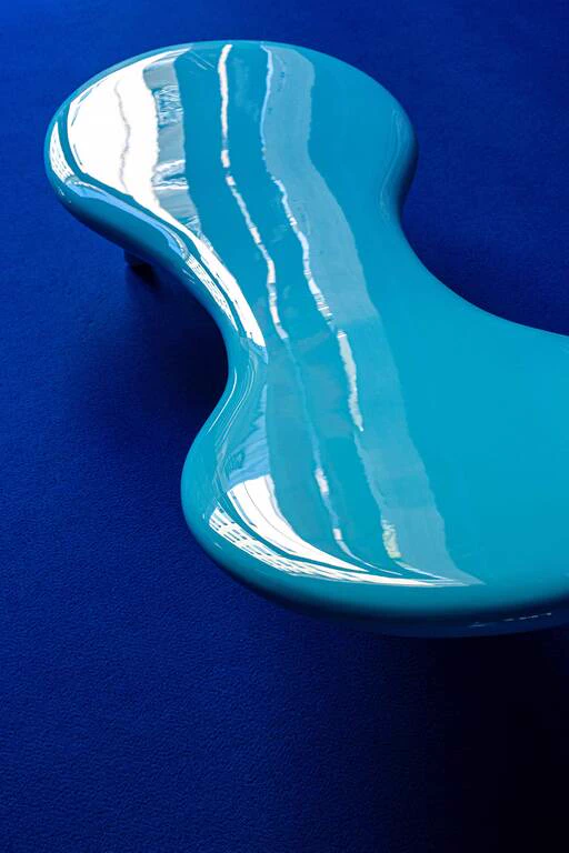Современный дизайн Скамья Orgone — Cappellini, стекло, фото 2
