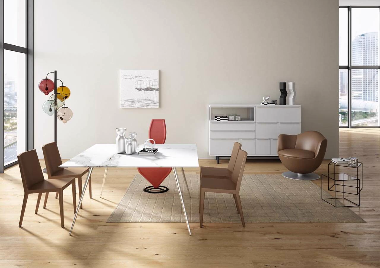 Стол Stay — Cappellini, мрамор, фото 5