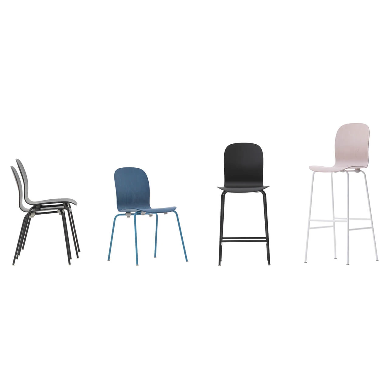 Барный стул Tate Color — Cappellini, кожа, фото 3