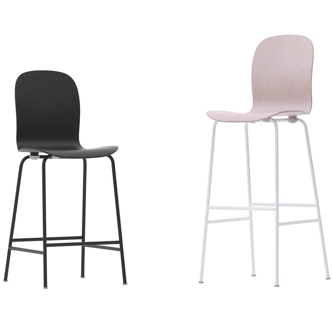Барный стул Tate Color — Cappellini, кожа