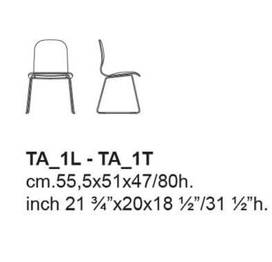 Стул Tate — Cappellini, кожа, фото 6