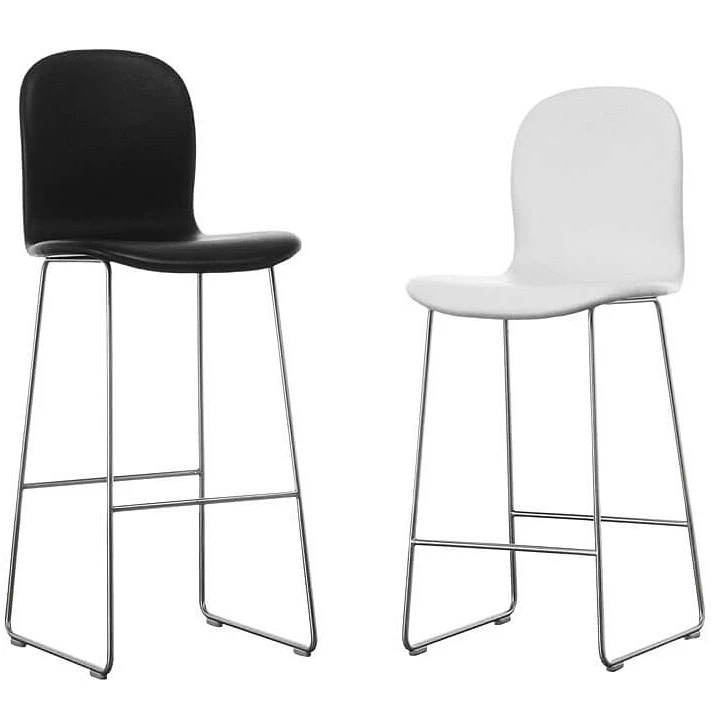 Барный стул Tate — Cappellini, кожа