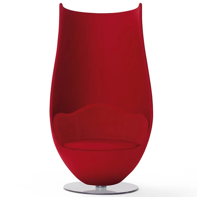 Кресло Wanders` tulip — Cappellini, кожа