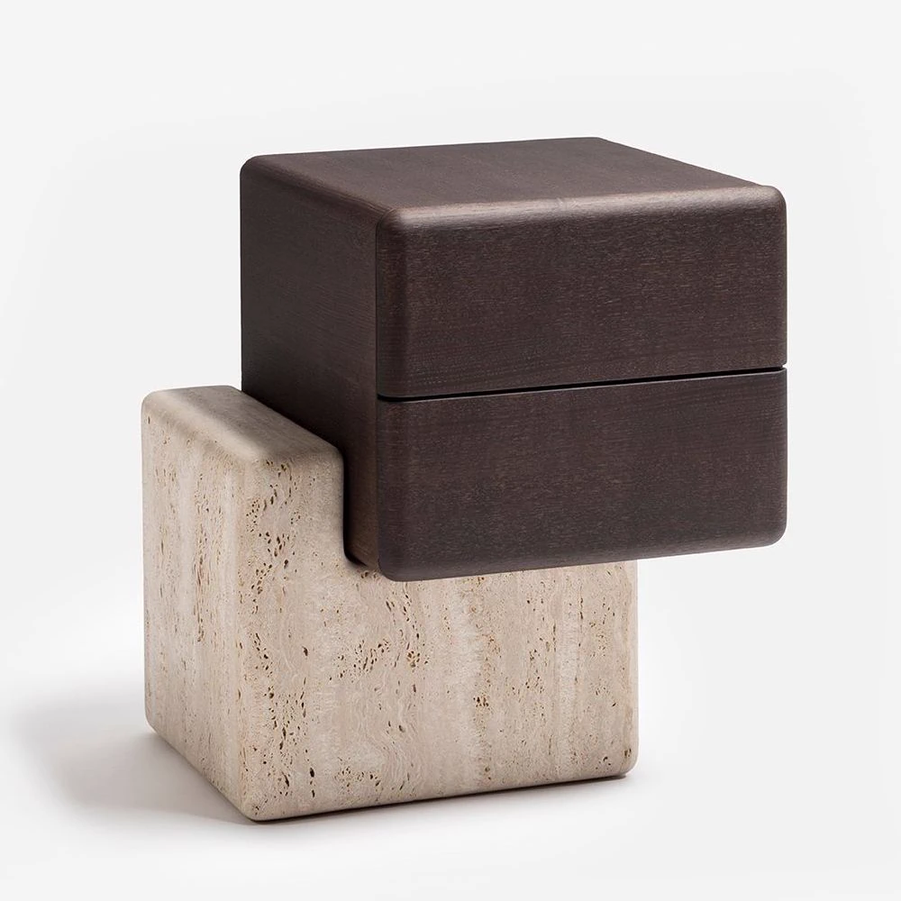Прикроватная тумбочка Brick N — Carpanese Home, дерево