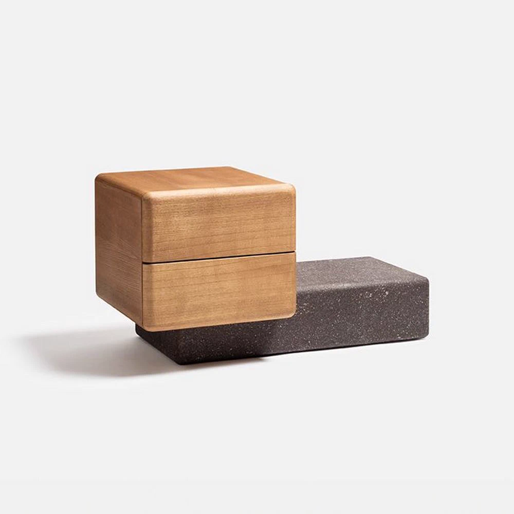 Прикроватная тумбочка Brick NL — Carpanese Home, дерево