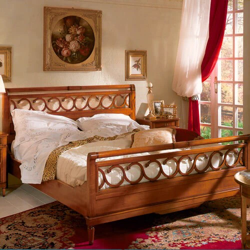 Кровать B25015 — Casa Nobile, шпон