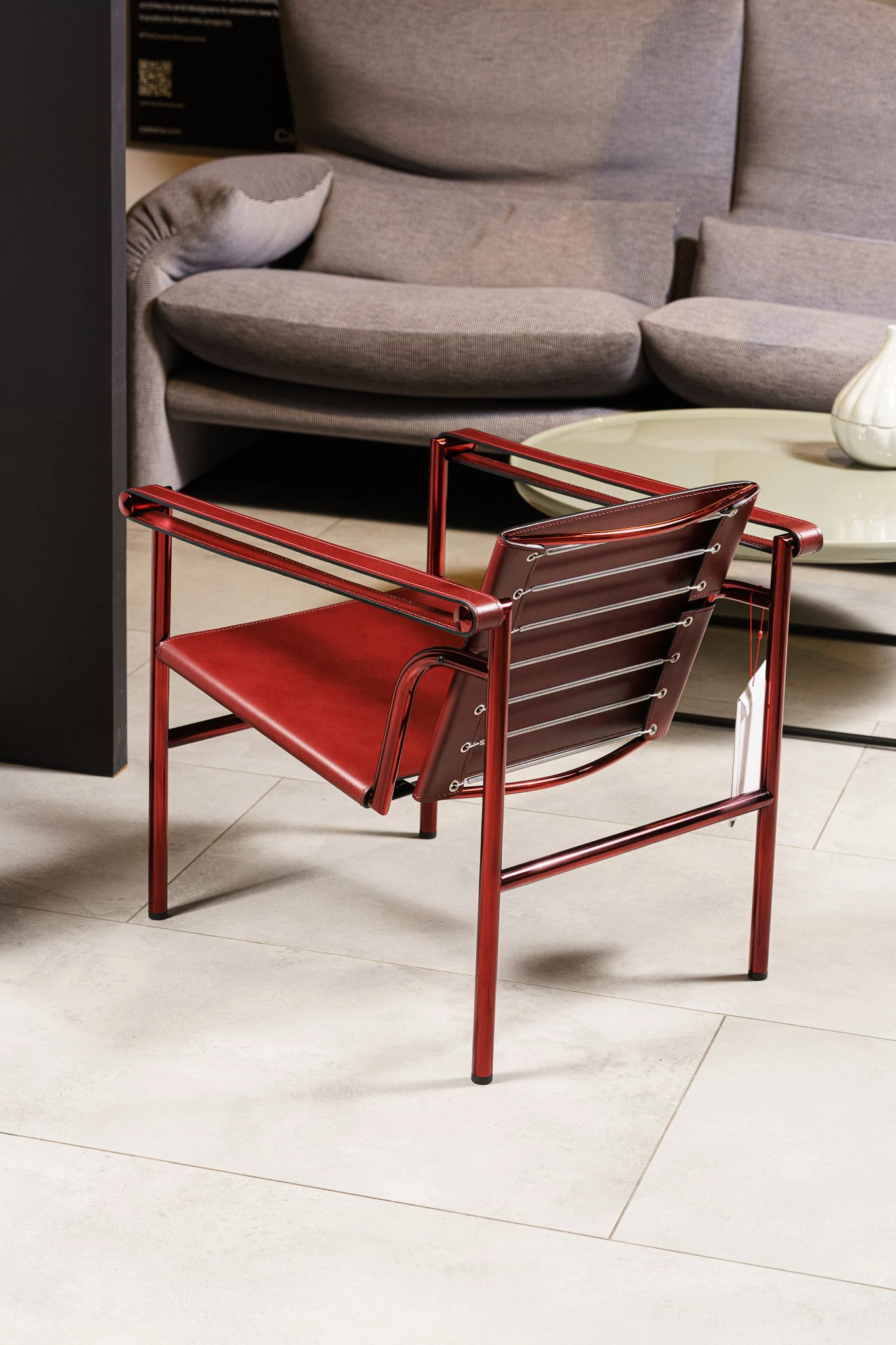 Кресло 1 Fauteuil Dossier Basculant, 60 — Cassina, кожа, фото 4