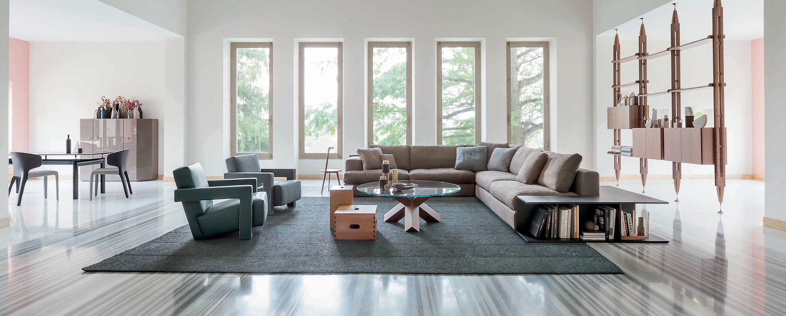 Диван 192-193 Miloe — Cassina, кожа, фото 6
