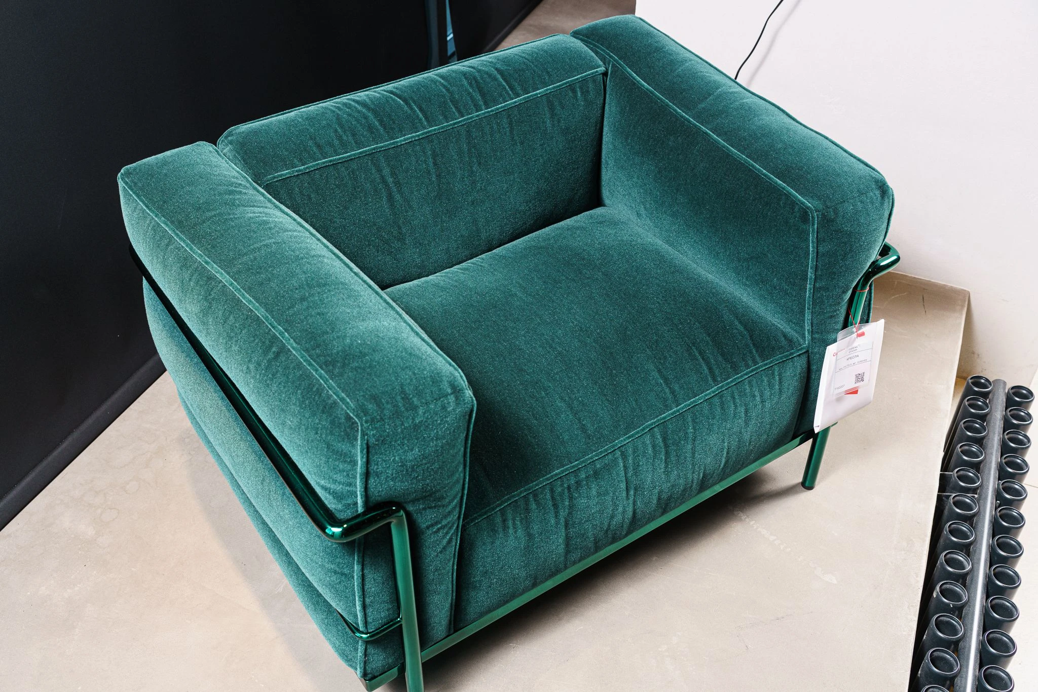 Кресло 2 Fauteuil Grand Confort, Petit Modele, Durable, 60 — Cassina, бархат, фото 6