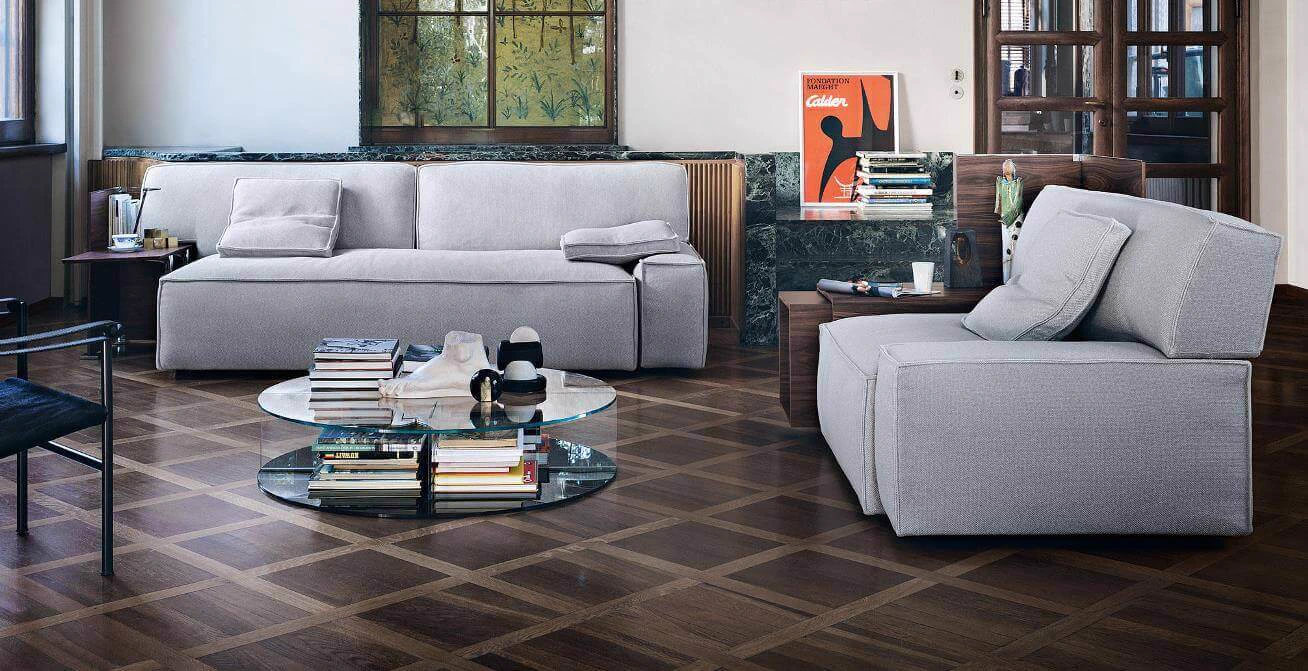 Модульный диван 244 Myworld — Cassina, кожа, фото 2