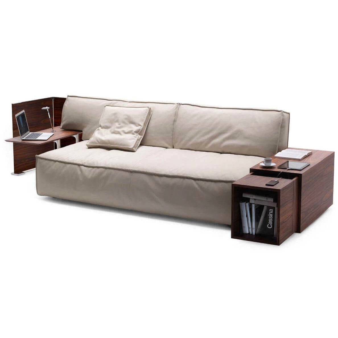 Модульный диван 244 Myworld — Cassina, кожа
