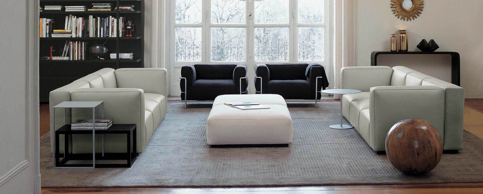 Модульный диван 271 Mex Cube — Cassina, кожа, фото 2