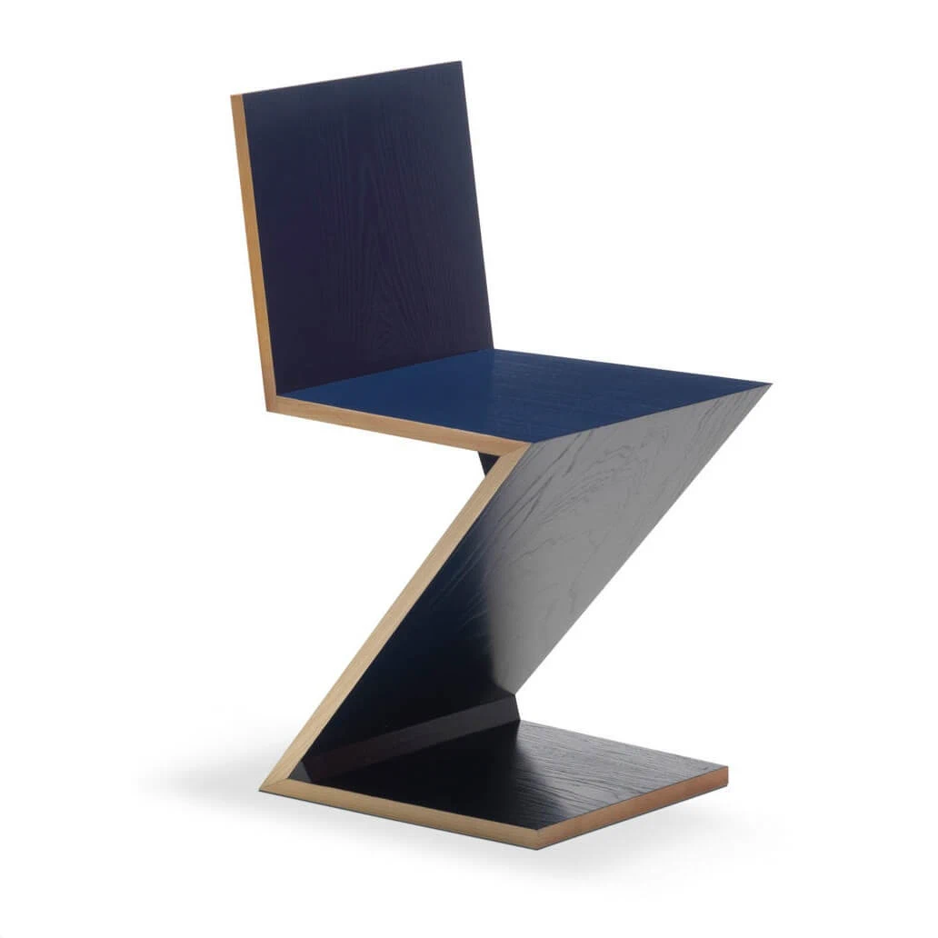Стул 280 Zig Zag — Cassina, массив дерева