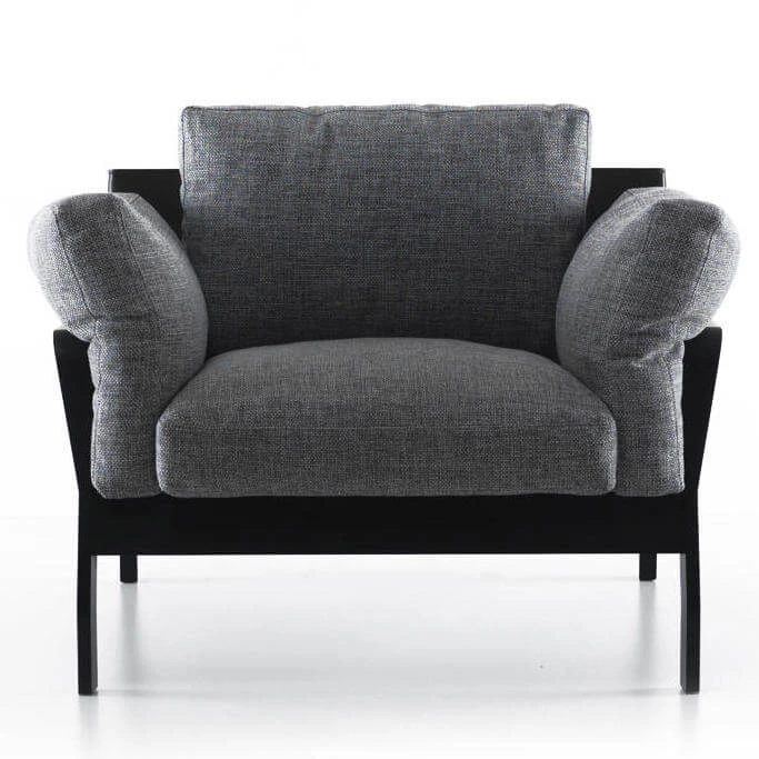 Кресло 286 Eloro — Cassina, кожа, фото 2