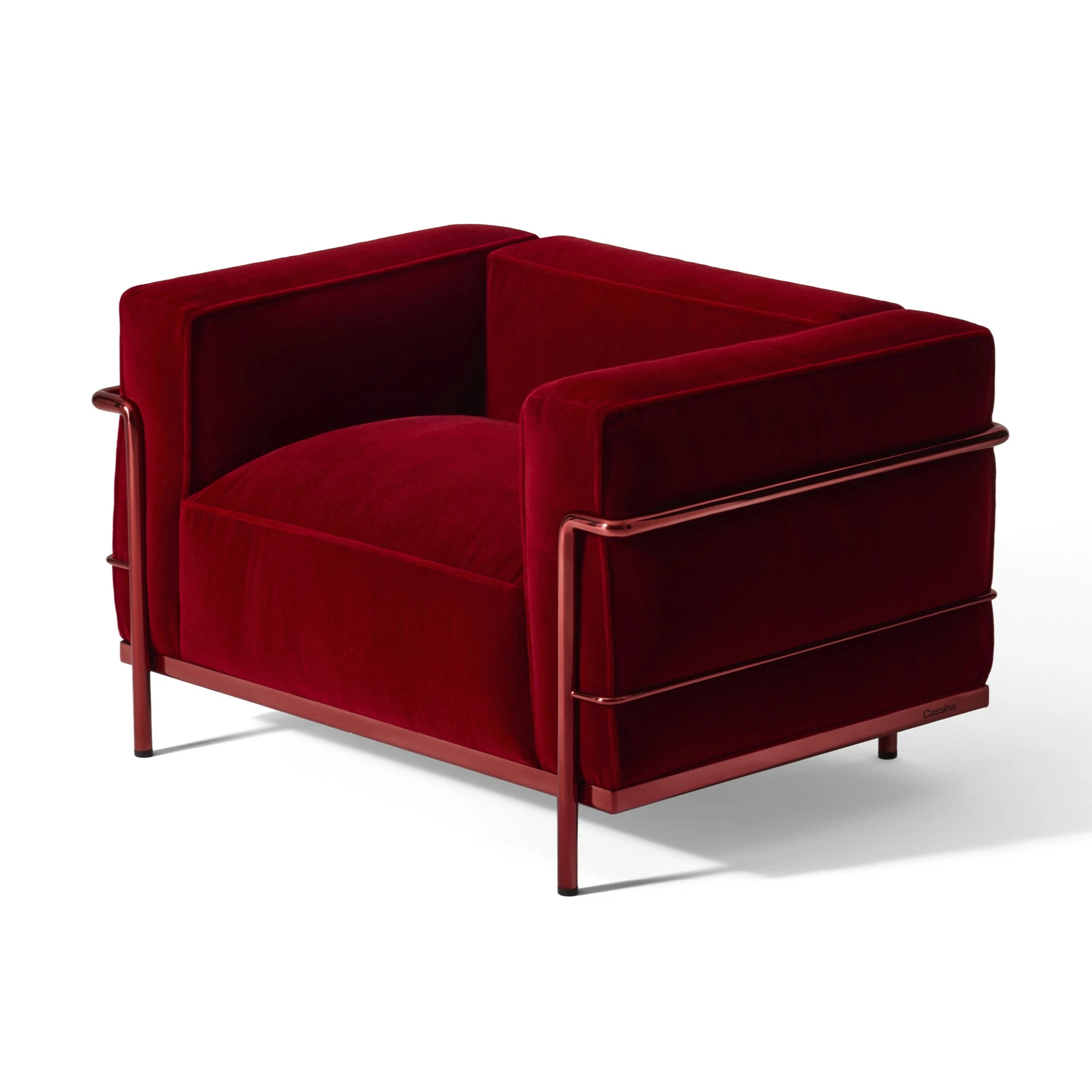 Кресло 3 Fauteuil Grand Confort, Grand Modele, Durable, 60 — Cassina, бархат