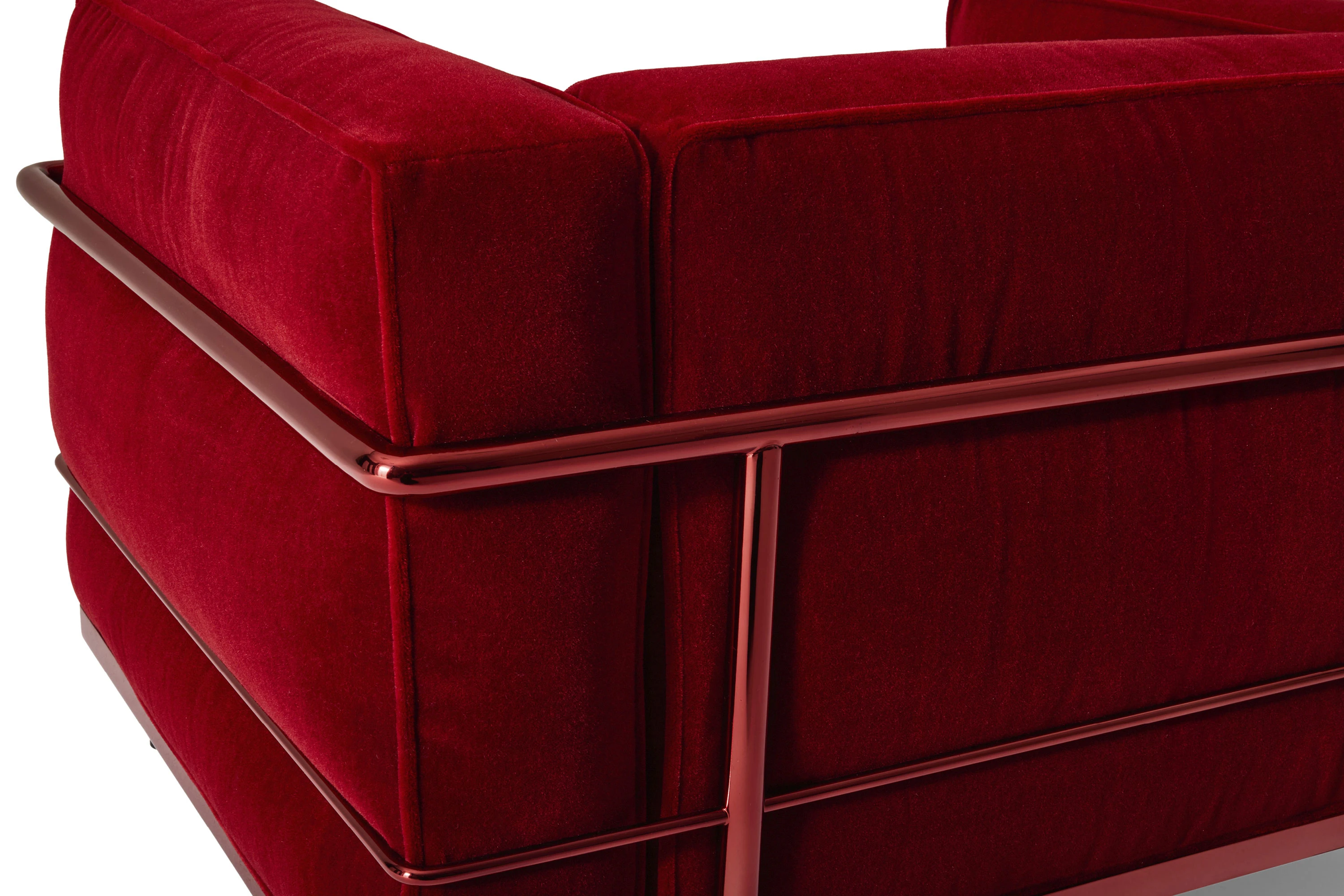 Кресло 3 Fauteuil Grand Confort, Grand Modele, Durable, 60 — Cassina, бархат, фото 3