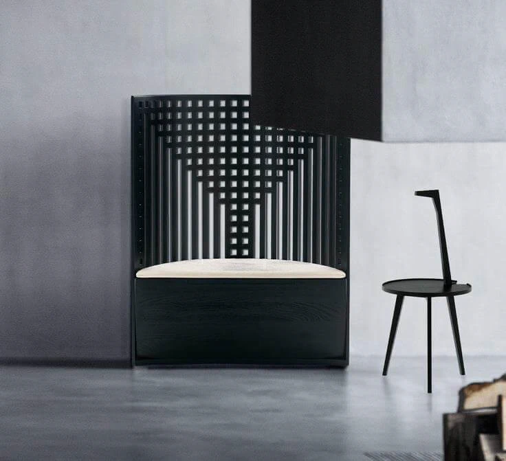 Стул 312 Willow 1 — Cassina, текстиль, фото 2