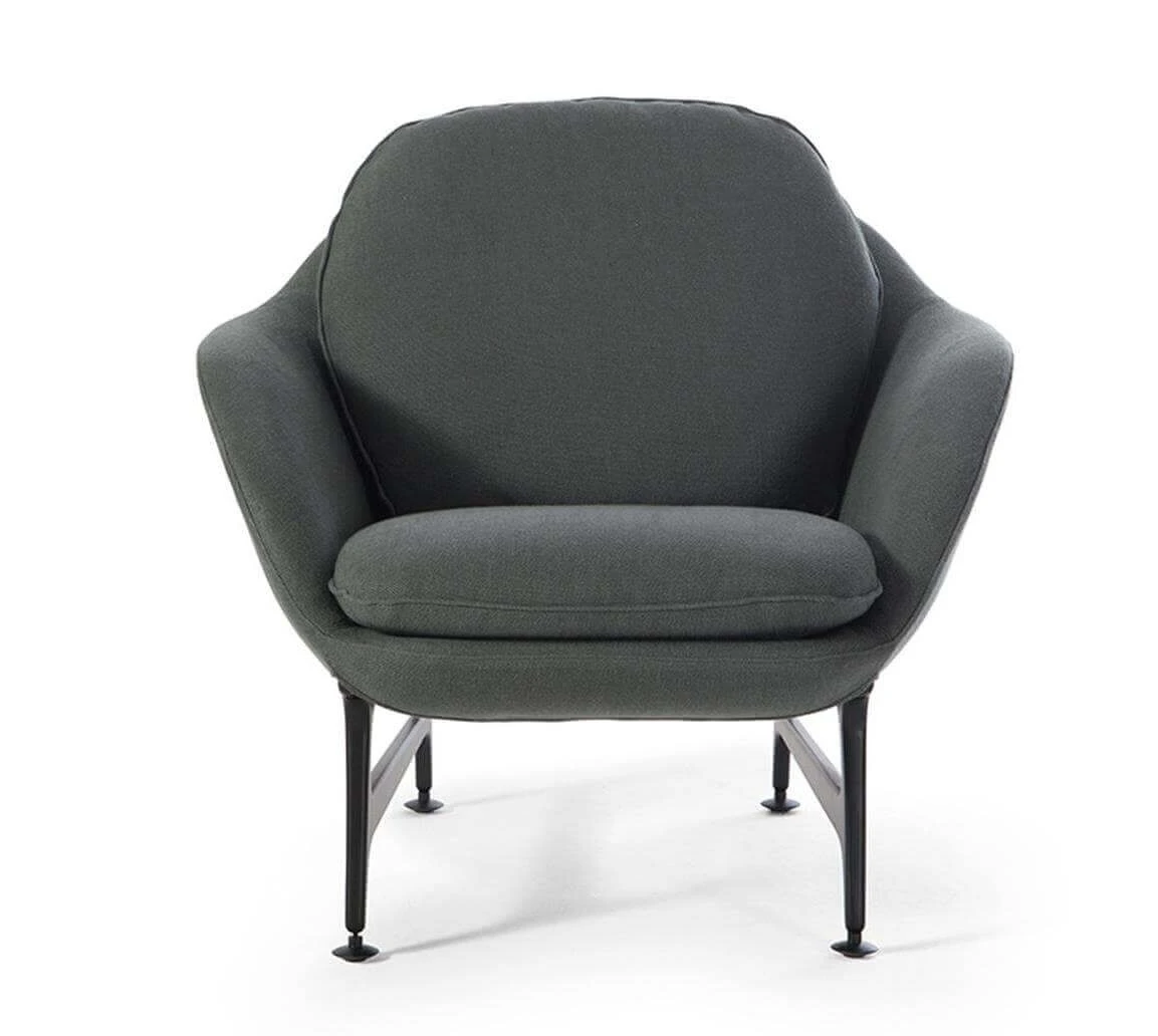 Кресло 399 Vico — Cassina, кожа, фото 4