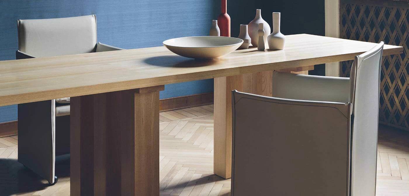 Каркас и наполнение: металл. Современный дизайн Стул 401 Break — Cassina, кожа, фото 4
