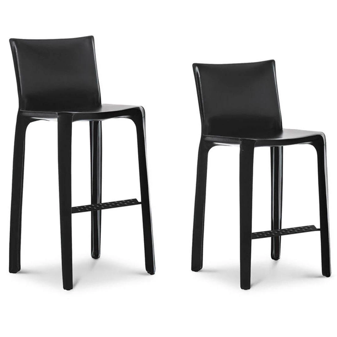 Барный стул 410 Cab — Cassina, кожа