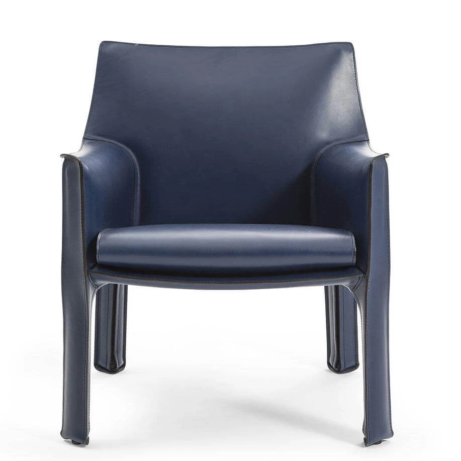 Кресло 414 Cab — Cassina, кожа