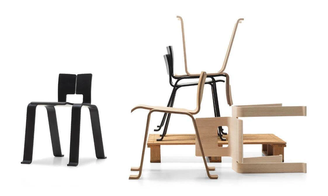 Стул 517 Ombra Tokyo — Cassina, массив дерева, фото 4
