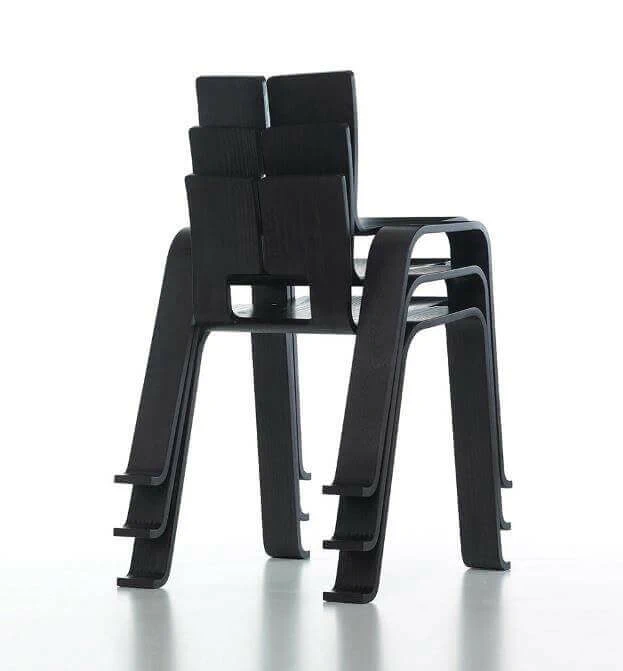 Стул 517 Ombra Tokyo — Cassina, массив дерева, фото 5